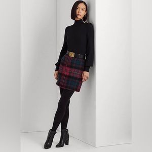 Ralph Lauren
Plaid Pencil Mini Skirt